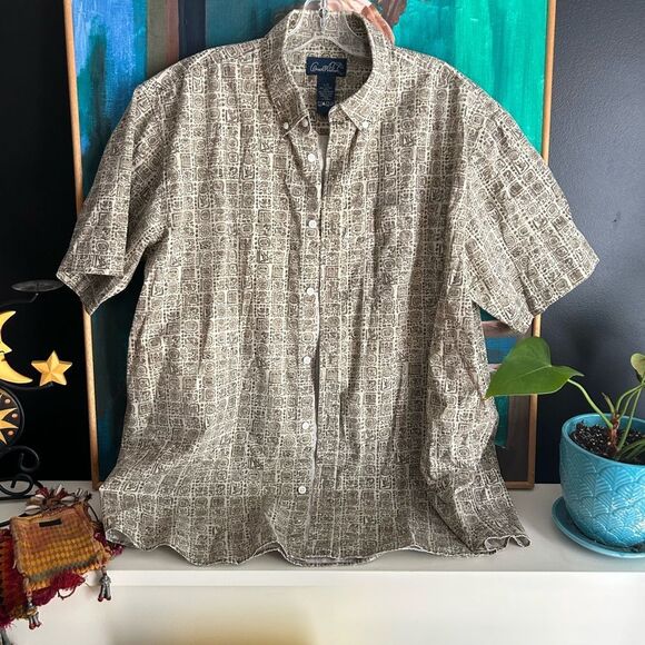 Arnold Palmer Casual Button-Down Shirt in Earthy Tones L - Picture 2 of 16